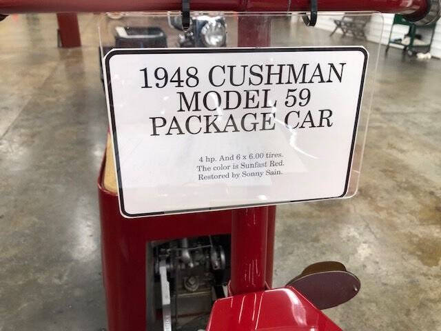 1948 Cushman Model 59 Package Car