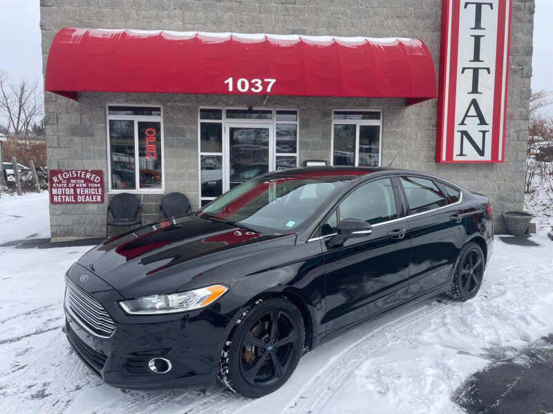 2016 Ford Fusion for sale at Titan Auto Sales LLC in Albany NY