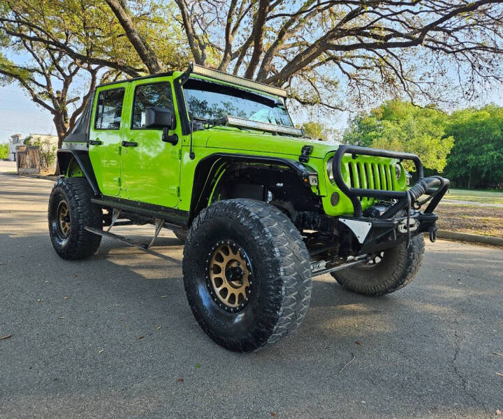 Used 2012 Jeep Wrangler Unlimited Rubicon with VIN 1C4BJWFG3CL221298 for sale in San Antonio, TX