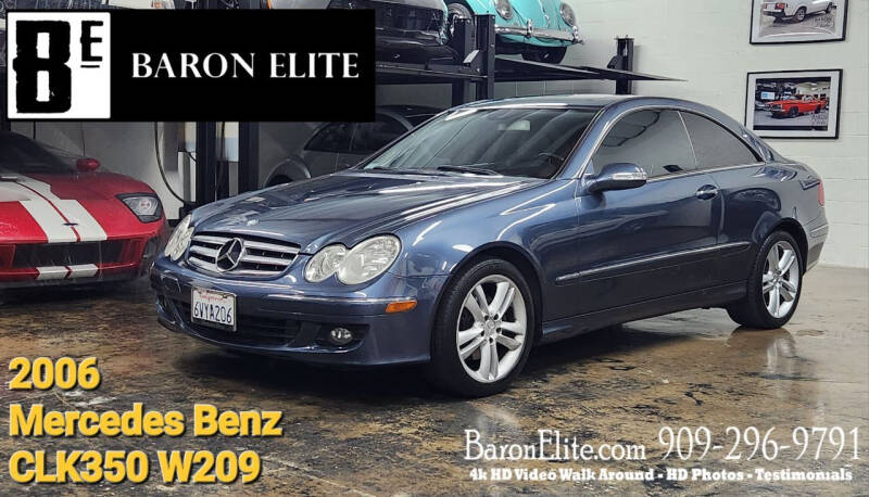 2006 Mercedes-Benz CLK for sale at Baron Elite in Upland CA