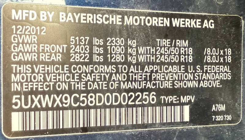 2013 BMW X3 xDrive28i