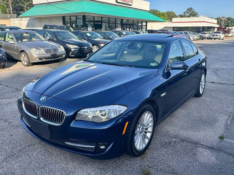 2012 BMW 5 Series for sale at Galaxy Motors in Norfolk VA