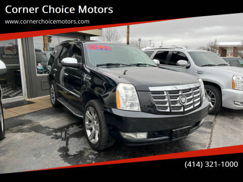 2007 Cadillac Escalade for sale at Corner Choice Motors in West Allis WI