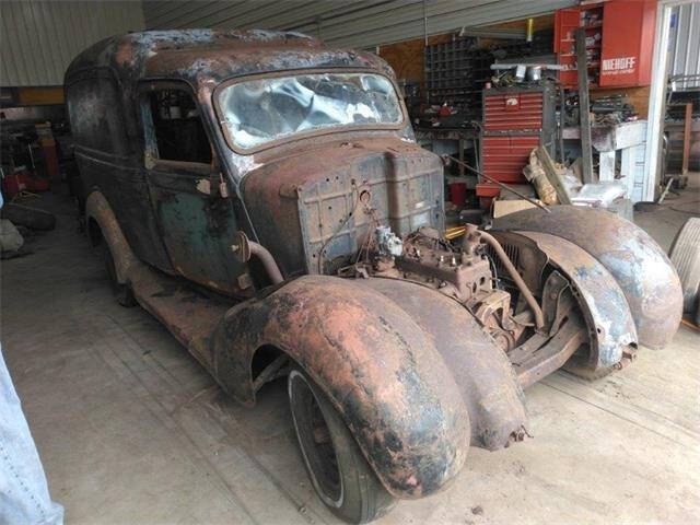 1937 Dodge Humpback panel truck