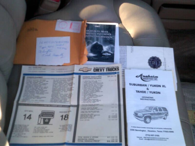 2001 Chevrolet Tahoe LT