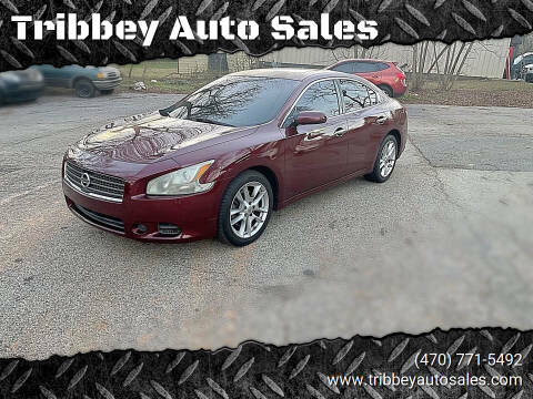 2011 Nissan Maxima for sale at Tribbey Auto Sales in Stockbridge GA