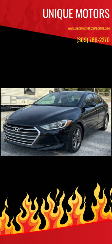 2017 Hyundai Elantra for sale at Unique Motors in Rock Island IL