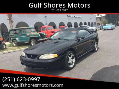 1996 Ford Mustang SVT Cobra for sale at Gulf Shores Motors in Gulf Shores AL