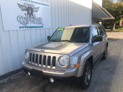 2016 Jeep Patriot for sale at Team Knipmeyer in Beardstown IL