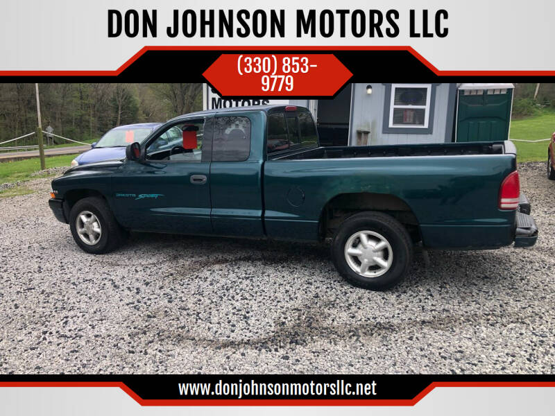 1997 Dodge Dakota for sale at DON JOHNSON MOTORS LLC in Lisbon OH