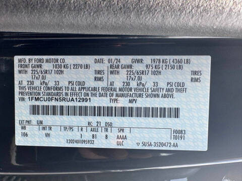 2024 Ford Escape