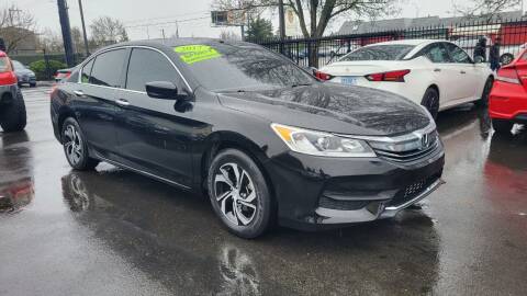 2017 Honda Accord for sale at SWIFT AUTO SALES INC in Salem OR