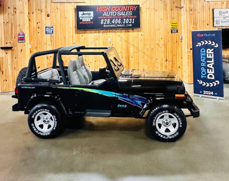 1994 Jeep Wrangler for sale at Boone NC Jeeps-High Country Auto Sales in Boone NC