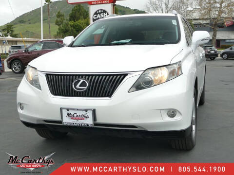 2011 Lexus RX 350 for sale at McCarthy Wholesale in San Luis Obispo CA
