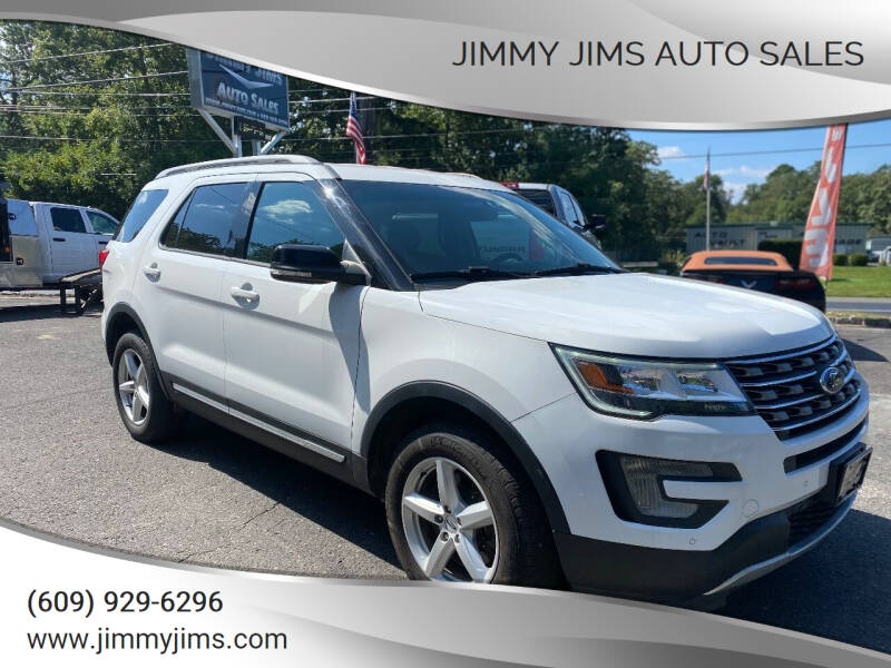 2017 Ford Explorer for sale at Jimmy Jims Auto Sales in Tabernacle NJ