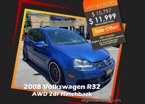 2008 Volkswagen R32 for sale at Virginia Auto Mall in Woodford VA