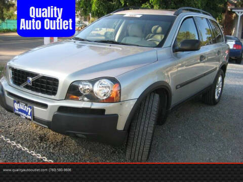 2004 Volvo XC90 for sale at Quality Auto Outlet in Vista CA