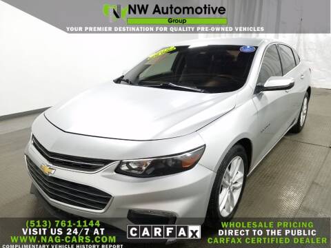 2018 Chevrolet Malibu for sale at NW Automotive Group in Cincinnati OH