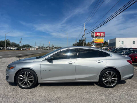 2020 Chevrolet Malibu for sale at ONYX AUTOMOTIVE, LLC in Largo FL