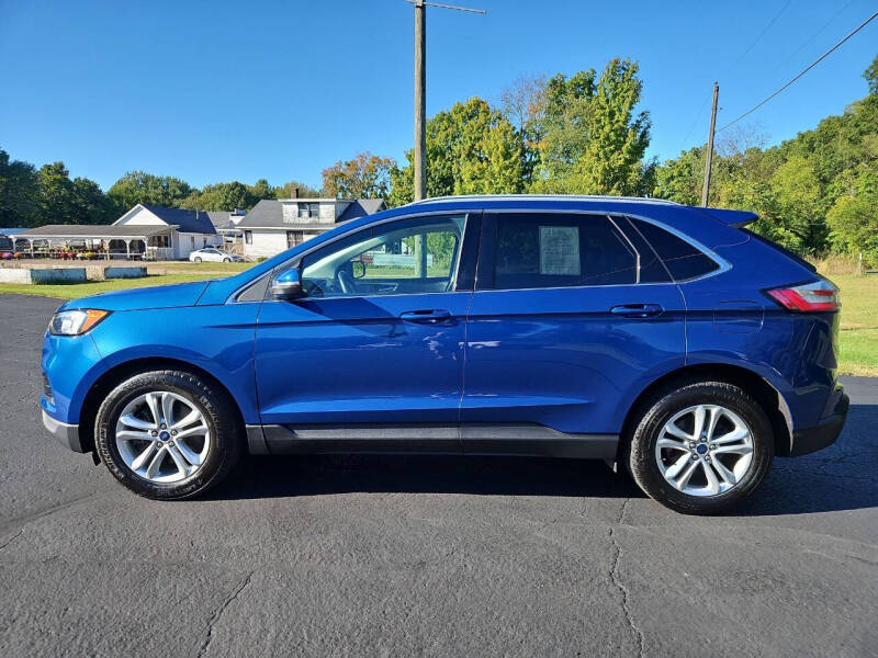 Used 2020 Ford Edge SEL with VIN 2FMPK4J97LBB02424 for sale in Paw, MI