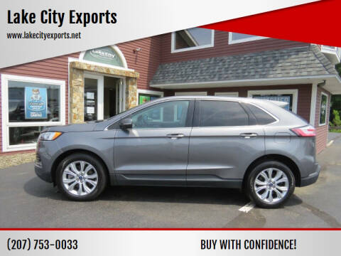 2021 Ford Edge for sale at Lake City Exports in Auburn ME