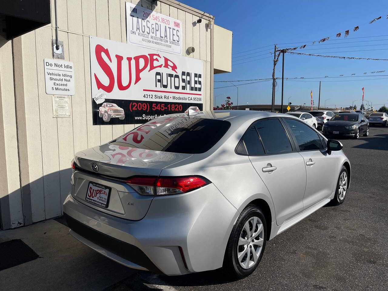 2020 Toyota Corolla for sale at Super Auto Sales Modesto in Modesto, CA