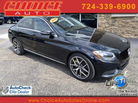 2016 Mercedes-Benz C-Class for sale at CHOICE AUTO SALES in Murrysville PA