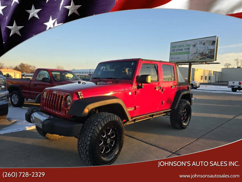 2009 Jeep Wrangler Unlimited for sale at Johnson's Auto Sales Inc. in Decatur IN