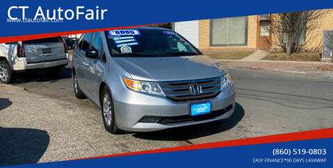 2011 Honda Odyssey for sale at CT AutoFair in West Hartford CT