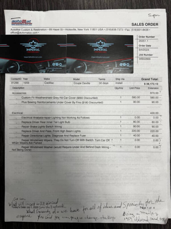 1959 Cadillac Series 62