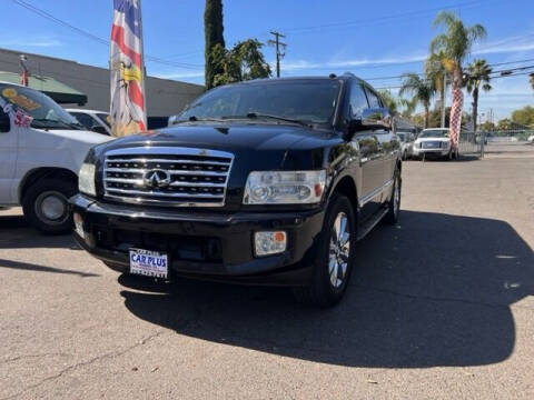 2008 Infiniti QX56 for sale at My Car Plus Center Inc in Modesto CA