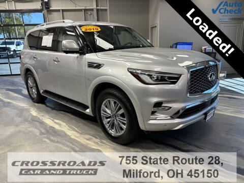 2019 Infiniti QX80 for sale at Crossroads Car and Truck - Crossroads Car & Truck - Milford in Milford OH