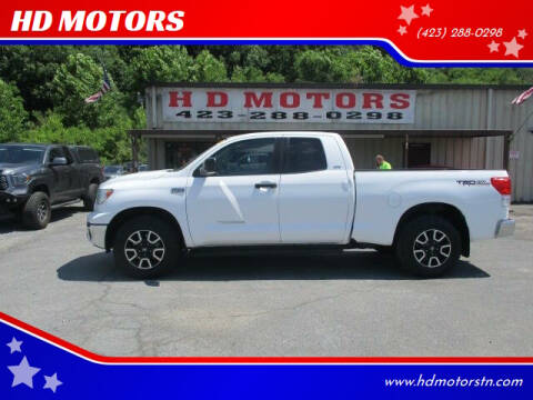 2012 Toyota Tundra for sale at HD MOTORS in Kingsport TN