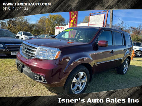 2013 Honda Pilot for sale at Isner's Auto Sales Inc in Dundalk MD