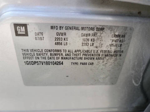 2008 Cadillac CTS 3.6L DI