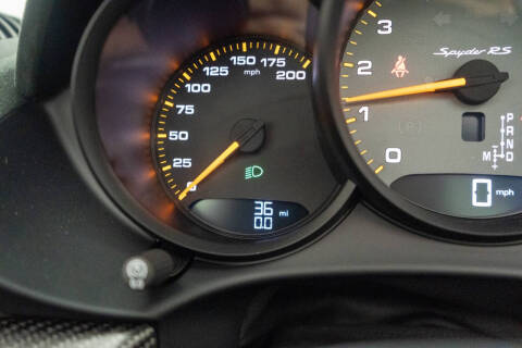 2025 Porsche 718 Boxster Spyder RS