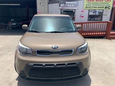 2015 Kia Soul for sale at TEXAS MOTOR CARS in Houston TX