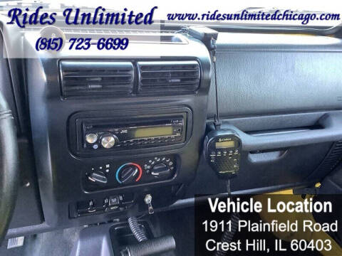 2004 Jeep Wrangler X