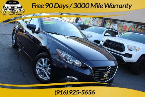 2016 Mazda MAZDA3 for sale at West Coast Auto Sales Center in Sacramento CA