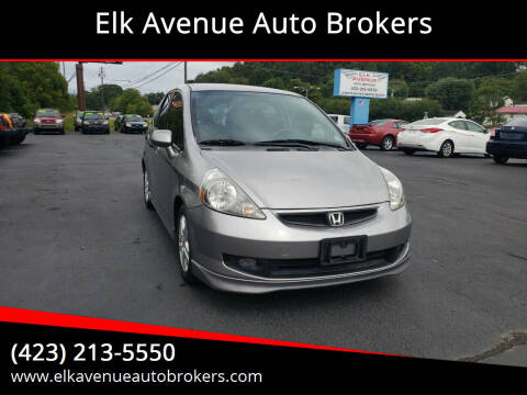 2007 Honda Fit for sale at Elk Avenue Auto Brokers in Elizabethton TN