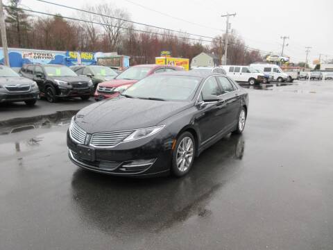 2014 Lincoln MKZ for sale at Route 12 Auto Sales in Leominster MA