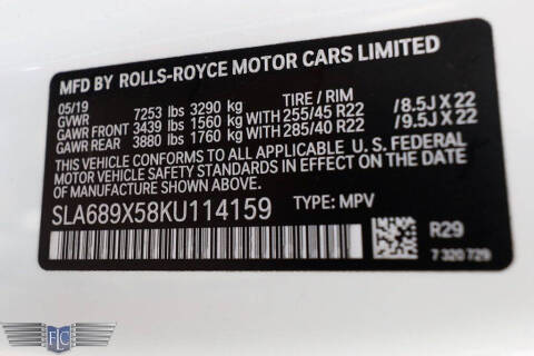 2019 Rolls-Royce Cullinan