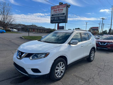 2016 Nissan Rogue for sale at Unlimited Auto Group in West Chester OH