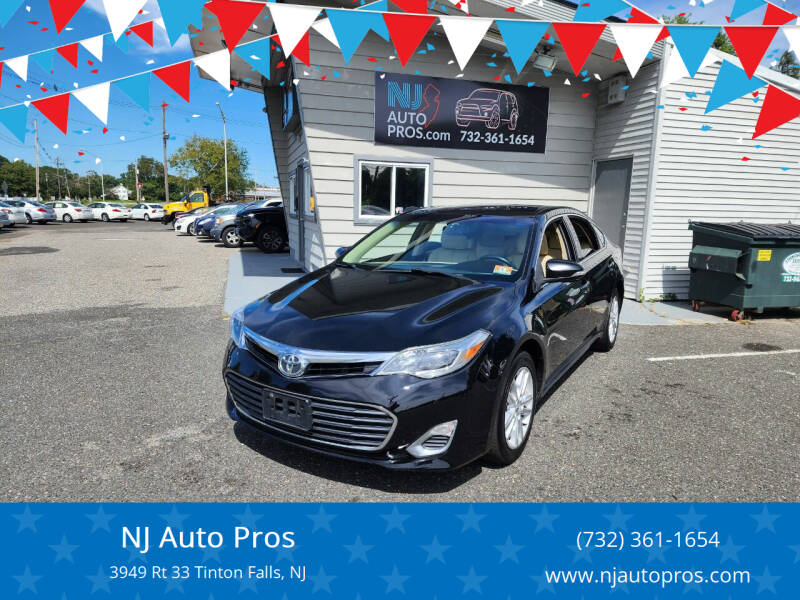 2013 Toyota Avalon for sale at NJ Auto Pros in Tinton Falls NJ