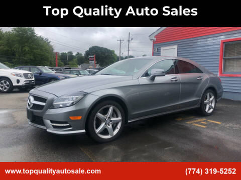 2014 Mercedes-Benz CLS for sale at Top Quality Auto Sales in Westport MA