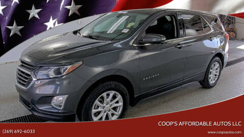 2018 Chevrolet Equinox for sale at COOP'S AFFORDABLE AUTOS LLC in Otsego MI