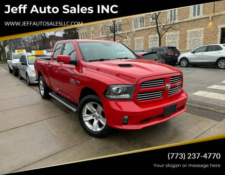 2014 RAM 1500 for sale at Jeff Auto Sales INC in Chicago IL