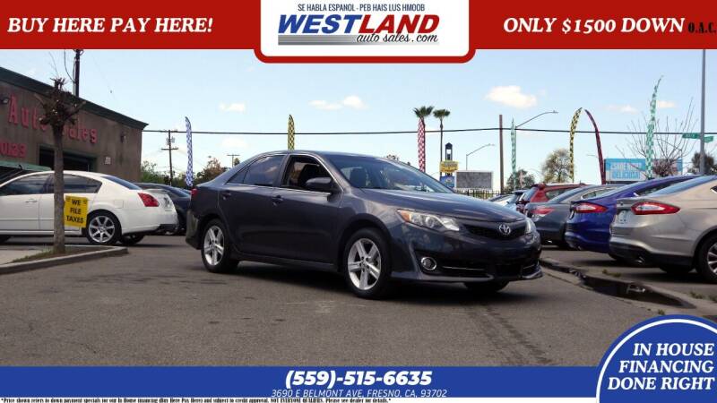 2014 Toyota Camry for sale at Westland Auto Sales on 7th in Fresno CA