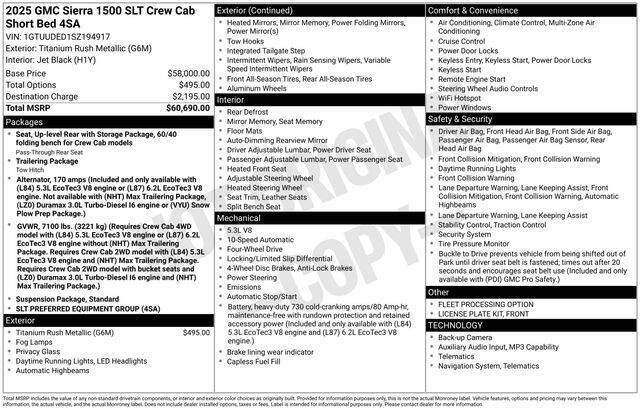 2025 GMC Sierra 1500