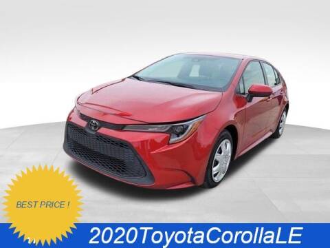 2020 Toyota Corolla for sale at J T Auto Group in Sanford NC